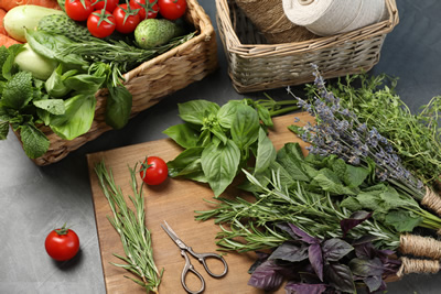 Basket Vegetables