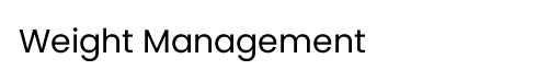 WeightManagement